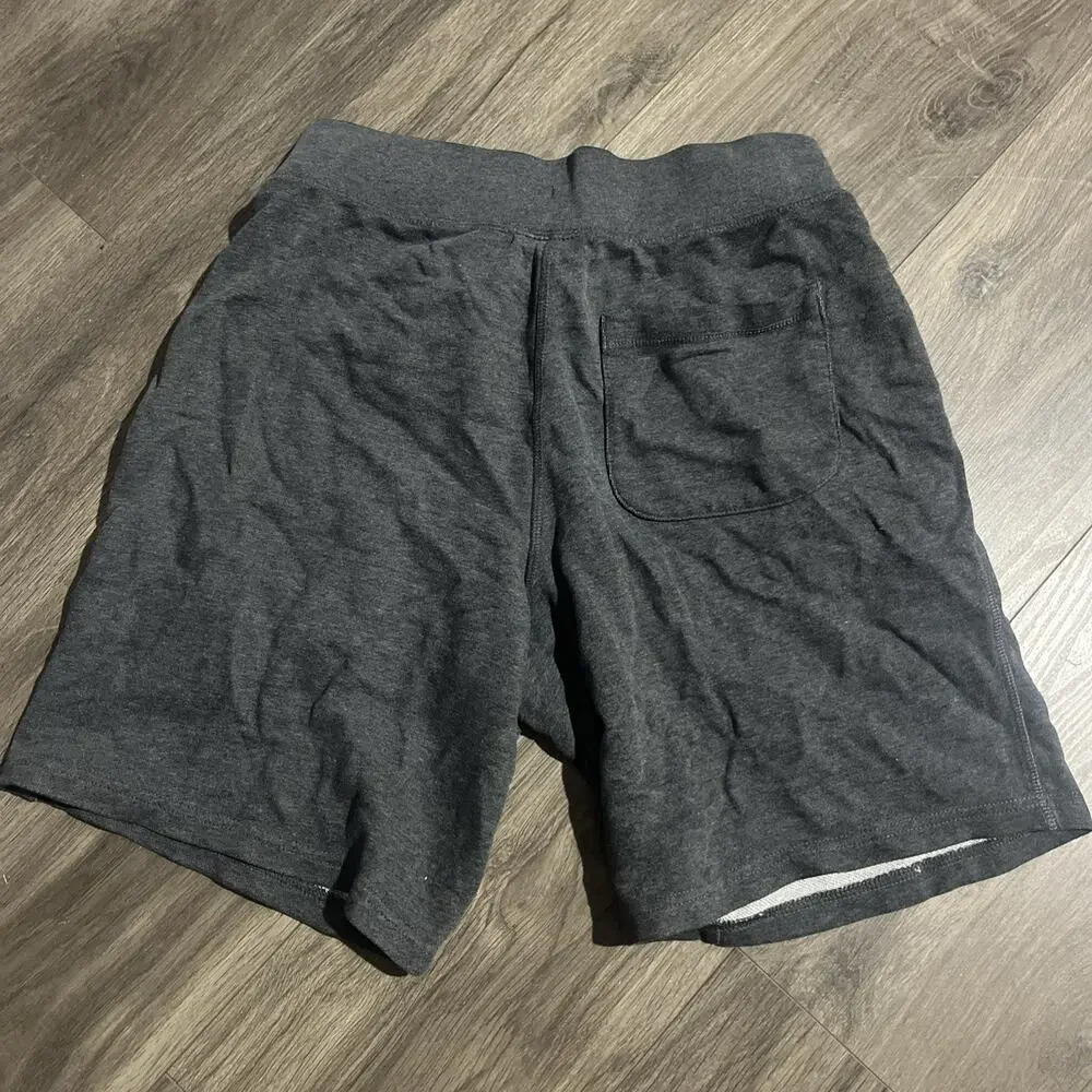 Champion Mens Athleisure Size Medium Gray Cotton Elastic Waist Drawstring Lounge
